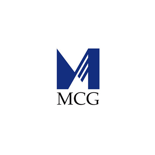 Logo for MCG capital.