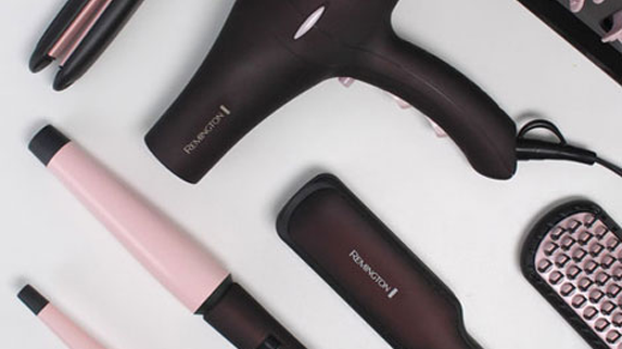 Remington hairstyling tools.