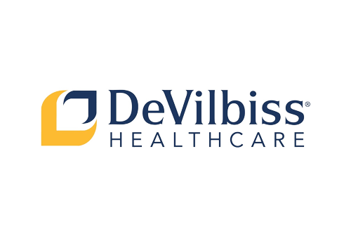 Logo for Devilbiss healthcare.