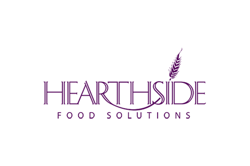 Logo for Hearthside food solutions.