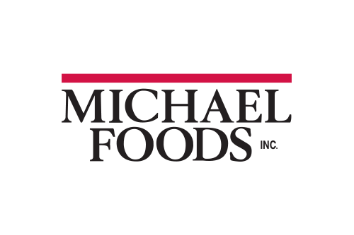 Logo for Michael Foods.