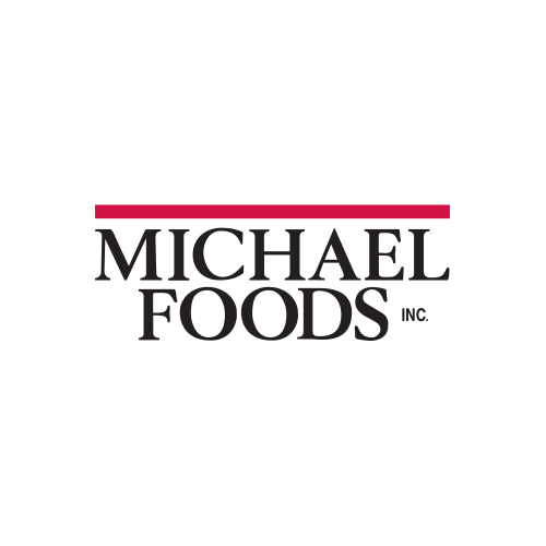 Logo for Michael Foods.