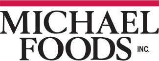Michael Foods logo.