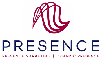 Presence Marketing logo.