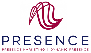 Presence Marketing logo.