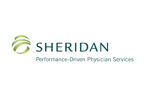 Logo for Sheridan performance-driven physician services.