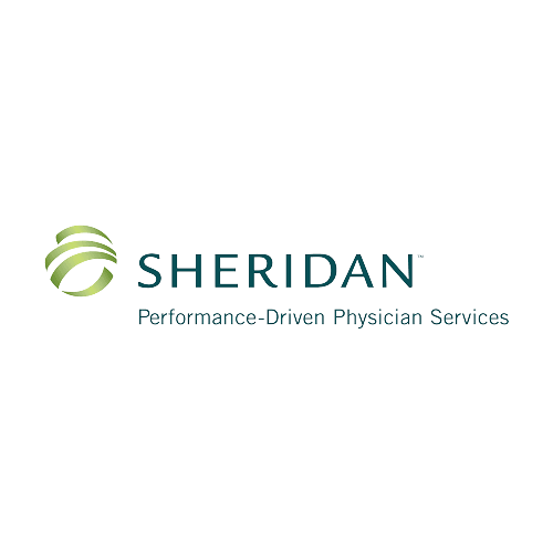 Logo for Sheridan performance-driven physician services.