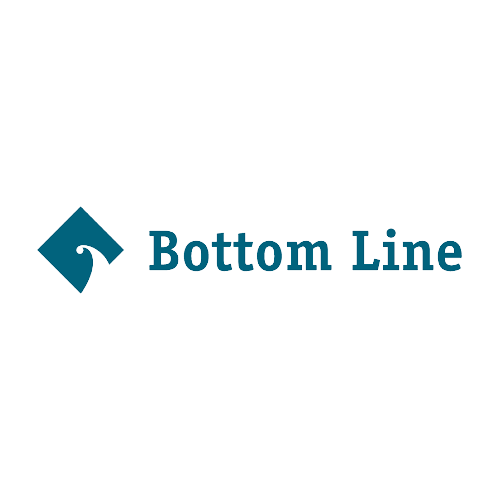 A logo for Bottom Line.