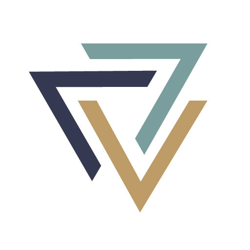 Logo for Vestar, in 3 colors.