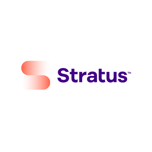 Logo for Stratus.