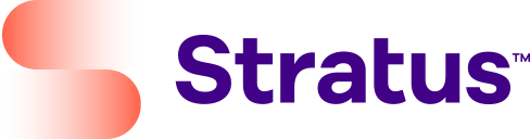 Logo for Stratus.
